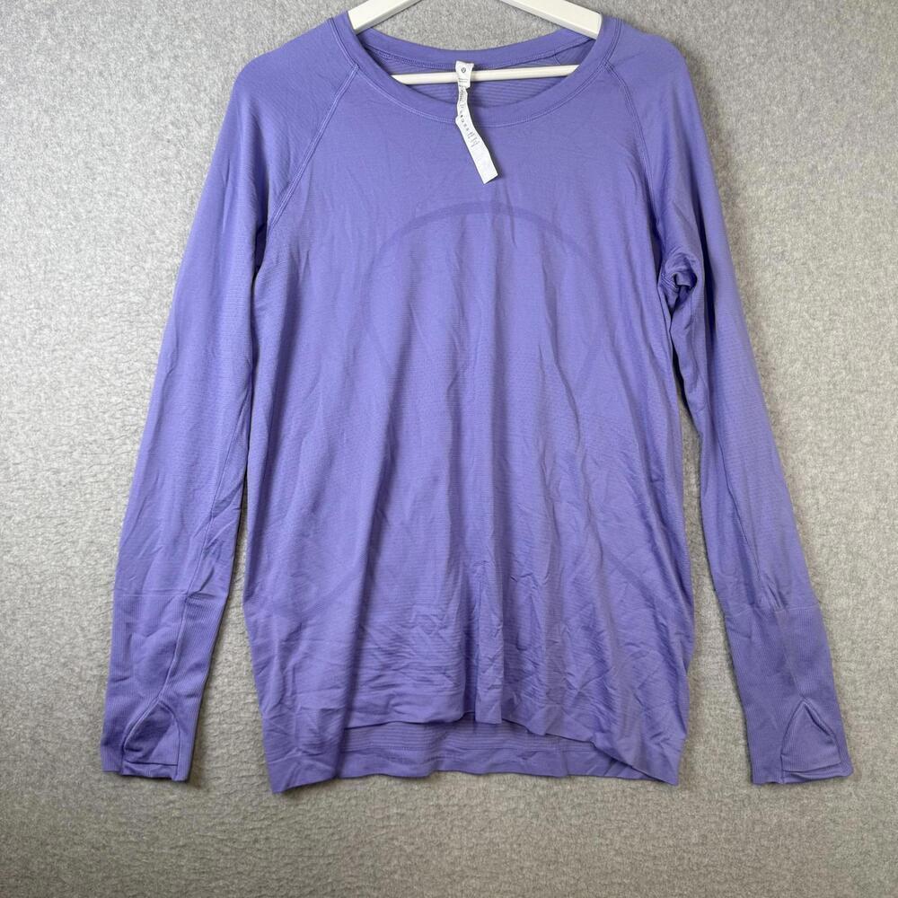 Lululemon Swiftly Tech Long Sleeve 2.0 Size 12 Dusky Lavender DKLA 54829